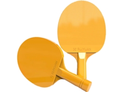 Raquetes de Tênis de Mesacom Bolas de Pingue-Pongue e Raquetes de Pingue-Pongue PortáteisCrianças Tênis de Mesa-Amarelo JEDBESETZT