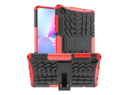 Capa Protetora Halinuia Para Lenovo Tab M8 4th Gen Estojo Tpu+pc Textura De Pneu Com Suporte