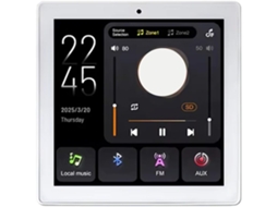 Amplificador de Parede de 4 Polegadas com Controle Central Integrado e Bluetooth SFUSHOS