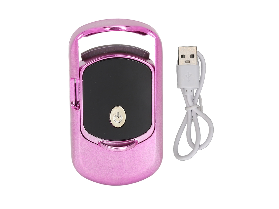 Esmalte De Cílios Elétrico Aquecido Recarregável Com Usb Para Curl De Pestanas Em Casa Cor Rosa Vermelha