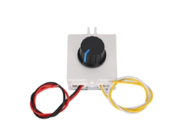 Controlador De Velocidade Para Motor De Cc Hl03ks 6v-28vdc 3a Com Luz Led