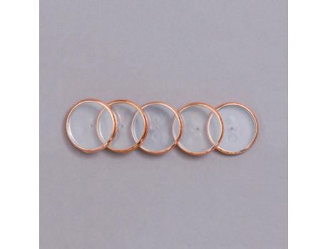 Discos Elástico G Para Caderno Inteligente Rosa Gold 312009 (121 Un)