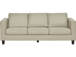 Sofá de 3 Lugares Bege DORMUS Larry (210 x 79 x 85 cm)