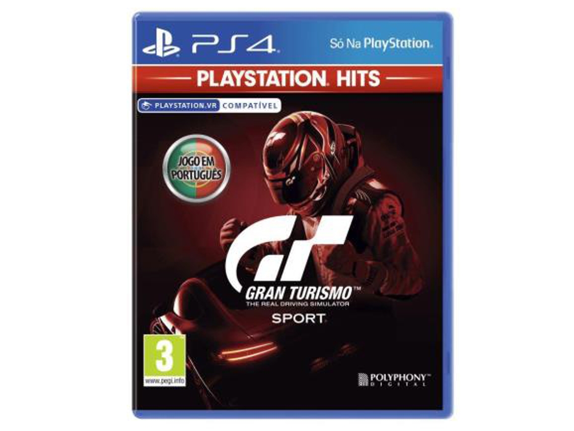 Jogo PS4 Gran Turismo Sport - Hits