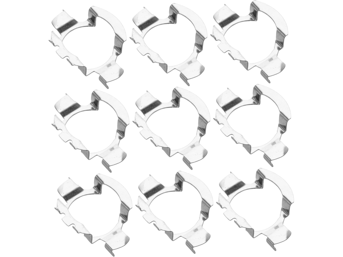 Conjunto De 10 Peças De Bases Para Lâmpadas Led De Farol De Carro