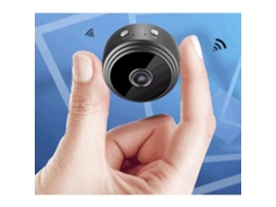 Câmera oculta 1080P Wifi com visão noturna Câmera de vigilância de segurança residencial, câmera miniatura para bebês e detecção de movimento