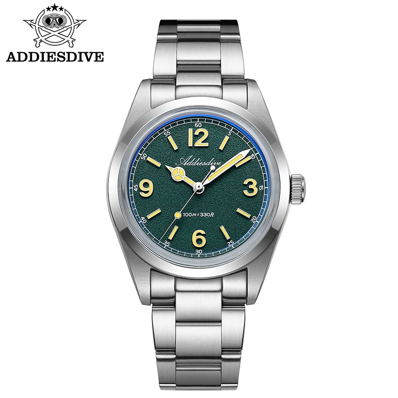 Relógio Feminino De Quartzo (verde), Estilo Vintage Com Detalhes Luminosos, Resistente À Água Até 10 Bar.