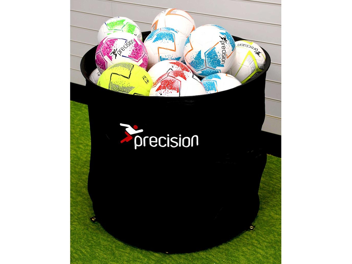 Cesto De Armazenamento De Precisão Para Piscina De Bolinhas, Preto, 80x75cm, Para Bolas De Futebol. Precision