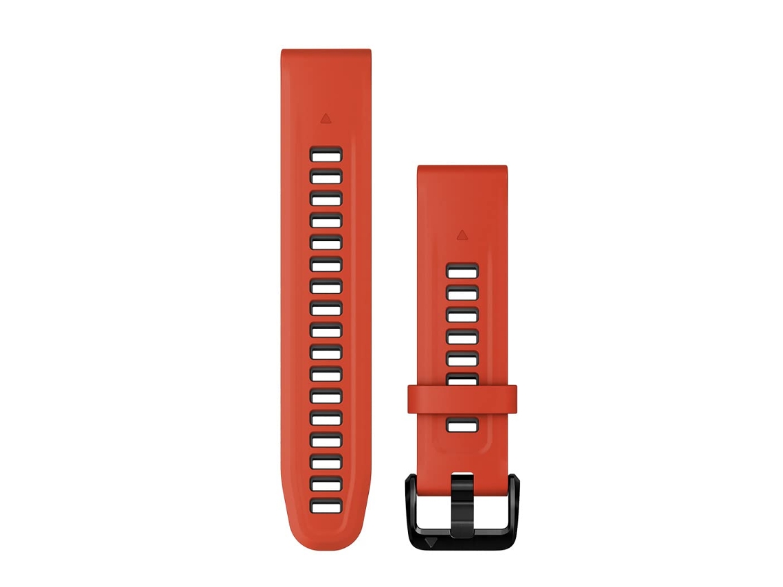 Bracelete GARMIN Quickfit (Vermelho - Cinzento - 20 mm)