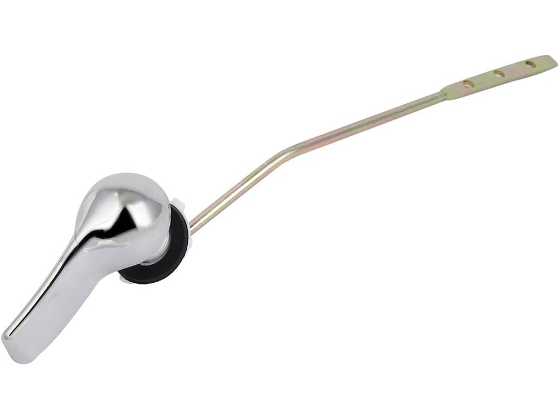 Alavanca de Descarga Lateral para Caixa Acoplada Vaso Sanitário com Haste Flexível Ferro 200 Mm CHABERLU