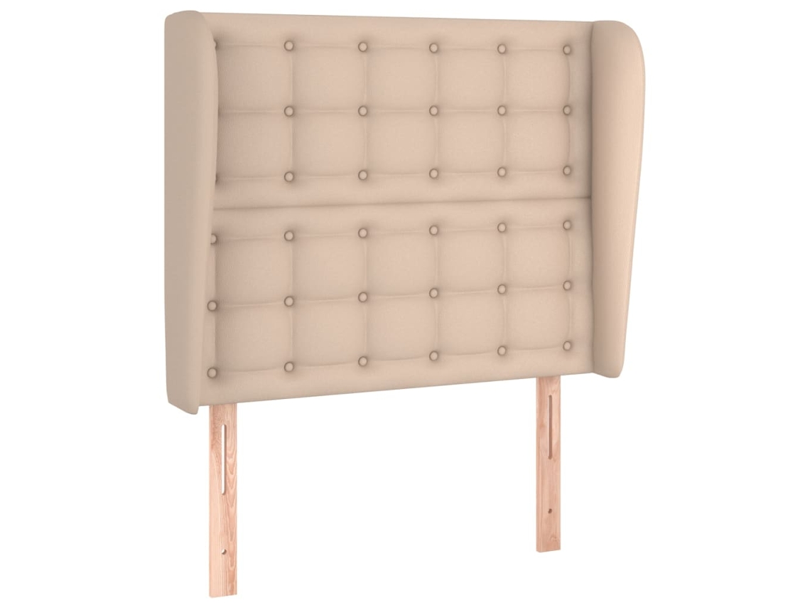 Headboard, Headboards Vidaxl Marrom Couro Artificial (93 X 23 X 118/128 Cm)