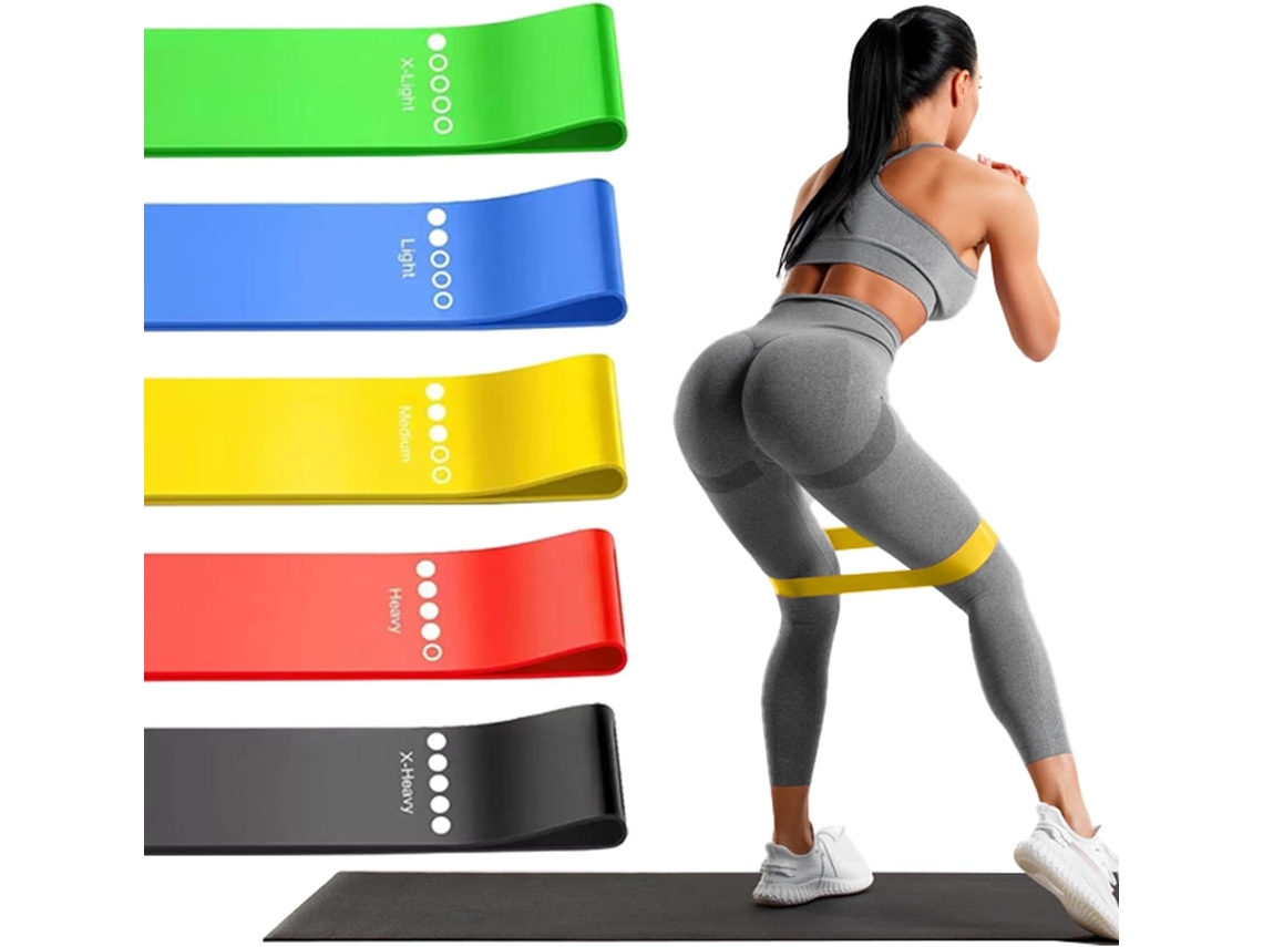 Faixas Elásticas De Resistência Para Exercícios Faixa Elástica Circular Glúteos, Ideal Mulheres E Homens