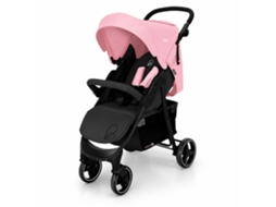 Carrinho De Bebé Ultra-leve Asalvo América 3 - Capota Com Janela, Travão Traseiro, Até 24 Kg - Rosa