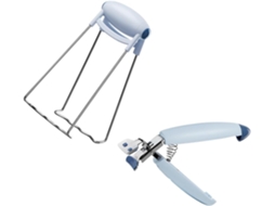Conjunto De 2 Pinças Para Tigelas Ultechnovo, Ideais Para Cozinha E Churrasco, Ferramentas Práticas Para Remover Pratos