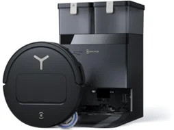 Aspirador Robô Ecovacs T50 Omni Gen3, Com Função De Limpeza Húmida, 25000 Pa, Zerotangle3.0, Aivi 3d2.0, Limpeza Húmida A 75°c, Ultrafino 81mm, Preto