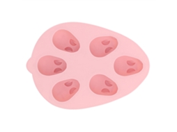 Molde De Silicona Em Forma De Coelho 3d Para Bolos, Sorvetes E Chocolate, Molde Oco Rosa Para Assar