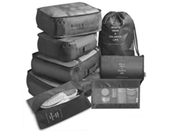Conjunto de 8 Cubos Organizadores AQUAFORGE