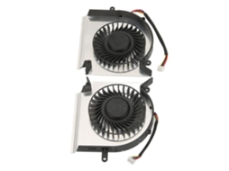 HURRISE Ventilador de Resfriamento Gpu Cpu de 4 Pinos para Msi Ge75 Gp75 Gl75 We75 Ge63 Gp63 Gl63 Gv63 Ge73 Gl73Vr