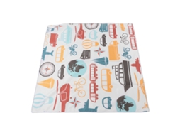 Mali tapete de Brincadeira para Bebê Nylon Impermeável Antiaderente 130x130cm para Casa Camping Outdoor