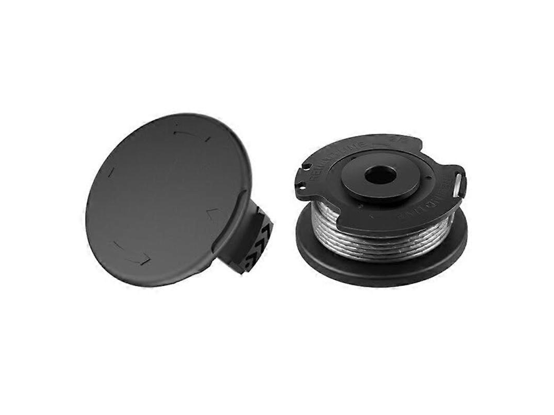 F016f04557 Para Aparador De Grama Bosch Art 23 Sl: Carretel De Nylon De 4,9 M + Tampa Do Carretel (substituição)