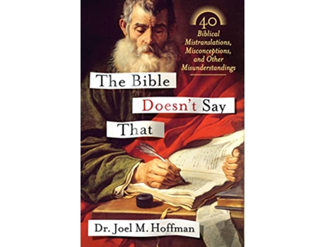 Livro Bible Doesnt Say That de Dr Joel M Hoffman (Inglês - Capa Dura)