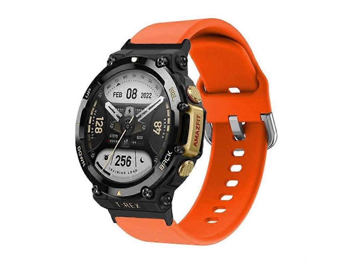 Pulseira de substituição de silicone flexível para relógio inteligente Huami Amazfit T Rex 2 Ly Ebike