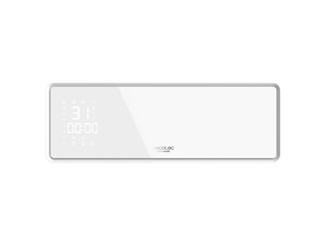 Aquecedor Cerâmico De Parede Cecotec Com Ecrã Led E Comando À Distância Ready Warm 5310 Powerbox Ceramic. 2000w, 3 Modos