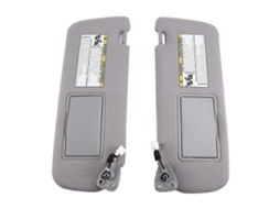 852013k010qs 852023k000qs 1 Conjunto De Viseiras Solares De Tecido Cinza Para Carro, Lado Esquerdo E Direito, Para Modelos De 2006 A 2010.