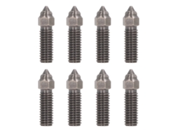 8pcs Bicos De Aço Temperado 0.4mm De Alta Fluidez Para Impressora 3d Kobra E Sovol Sv06 Plus