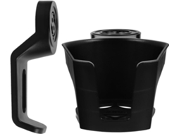 Suporte Para Copos Com Clipe Giratório E Fones De Ouvido Gancho, Em Abs, Para Uso Em Escritório E Jogos De Computador