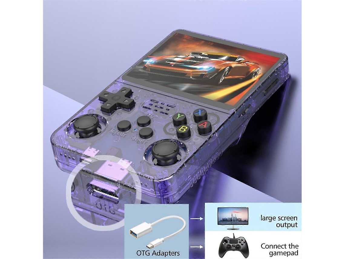 Consola Portátil Lurelia 3.0 Polegadas, 400 Jogos, Ecrã Ips, Uso Estável