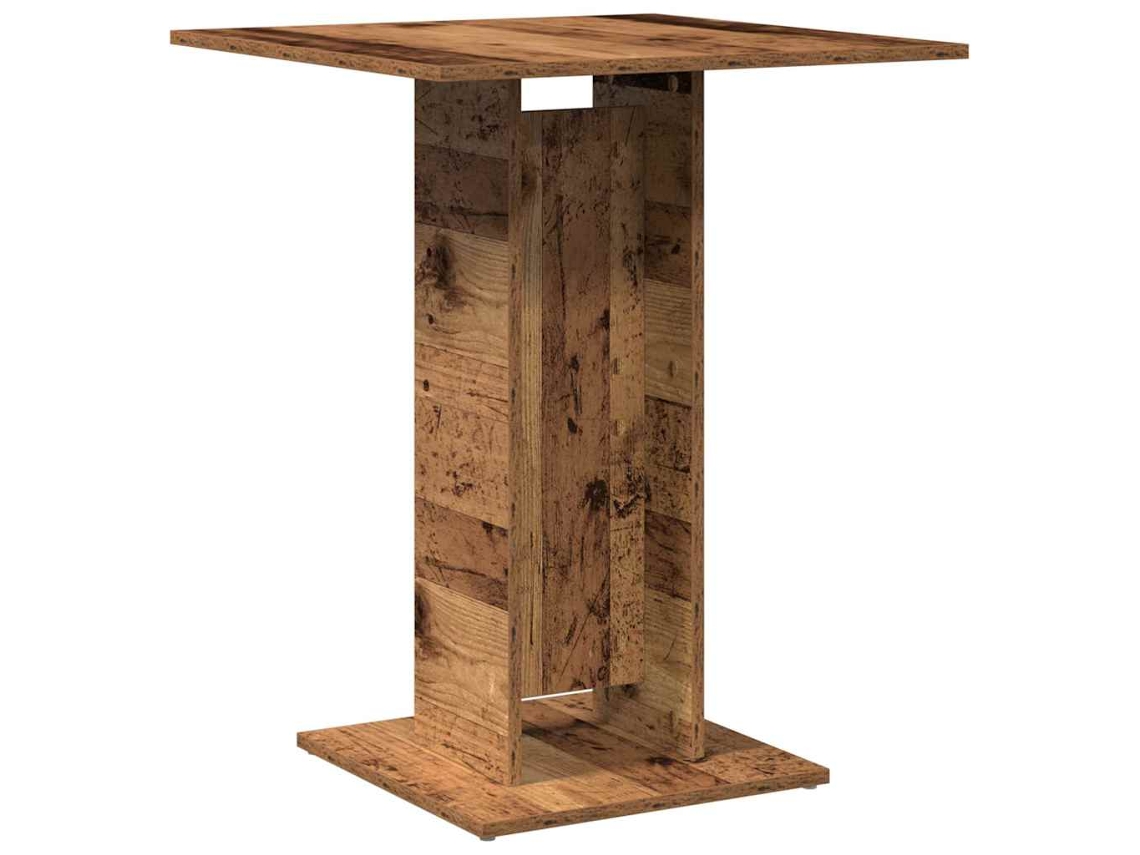 Bistro Table, Bistro Tables Vidaxl Marrom Madeira Processada (n/a)