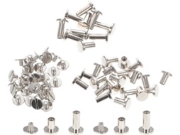 Parafusos De Liga Metálica Packove 8mm Para Artesanato, 30 Peças, Parafusos De Fixação Para Scrapbooking, Projetos Diy E