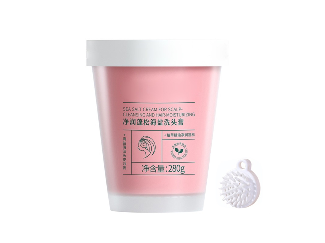 Shampoo de Sal Marinho 2026 - Controle de Oleosidade - Limpeza Profunda - Hidrata e Deixa os Cabelos Macios e Perfumados - 280ml