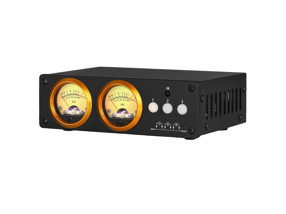 Selecionador De Áudio, Saída 3 Em 1, Controle Remoto Oem
