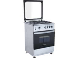 Fogão BECKEN BGS4505 IX NAT (64 L - Gás Natural - Inox)