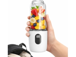 Liquidificador portátil YUYSAN, 24 oz, 6 lâminas, branco