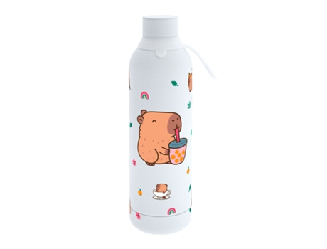 Garrafa Térmica Capibara Ice Bubble Tea 700ml Aurea