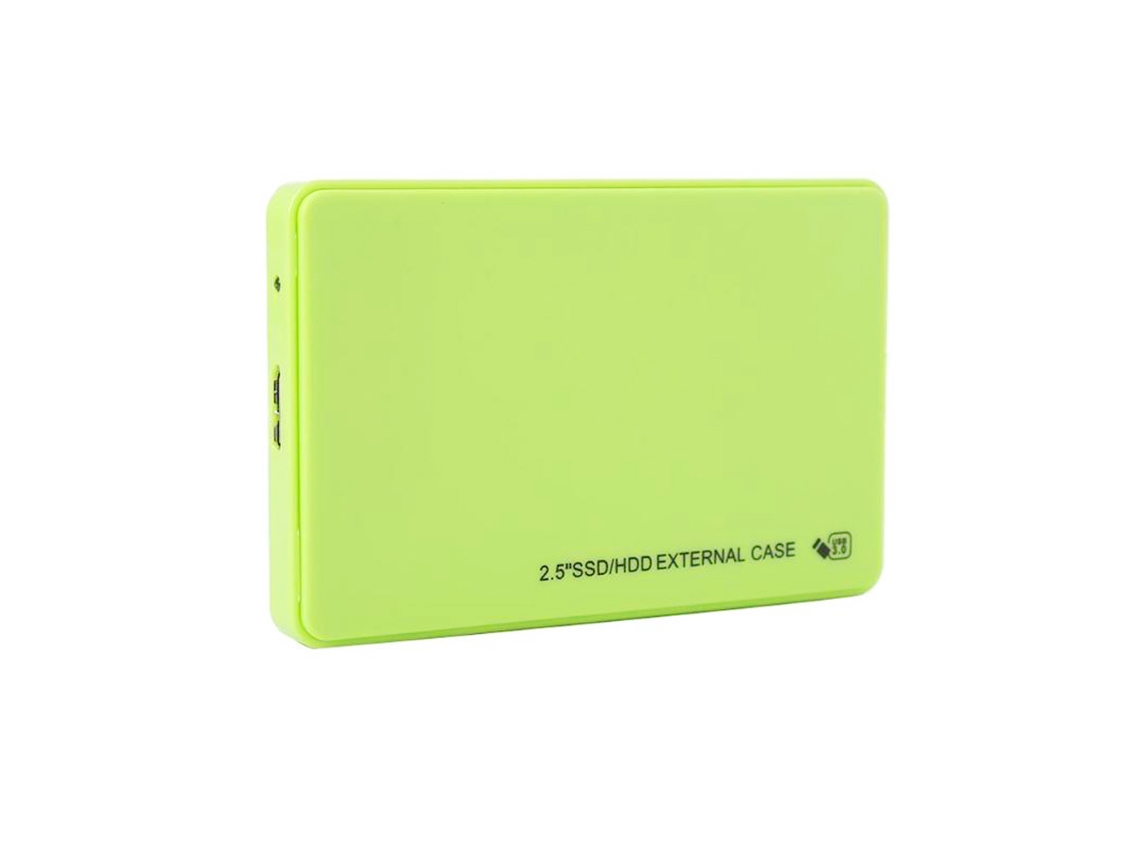 Enclosure de Disco Rígido 2.5 Polegadas Usb3.0 5gbps Sata Hdd Ssd para Notebook Desktop Preto Branco Rosa Verde Azul