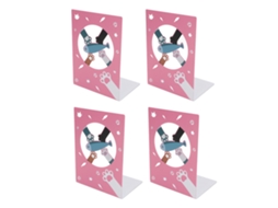 4 Sujetalivros Metálicos Com Design De Pata De Gato, Resistentes, Antiestáticos, Bonitos E Decorativos Para Casa, Escola E Escritório.