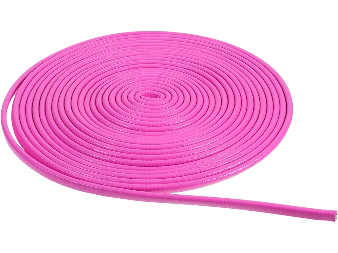 Fitas De Vedação De Borracha Protetoras Para Acabamento De Portas De Carro, 10m, Rosa