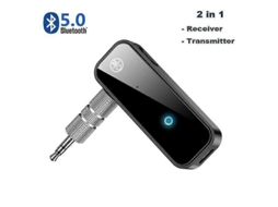Adaptador Do Receptor Transmissor Bluetooth 5.0 3.5mm Para Áudio De Carro Aux A2dp Fone De Ouvido Reciever Handsfree