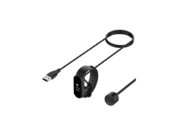 Carregador Usb Charger de Smartwatch para Xiaomi Mi Band 7 Preto