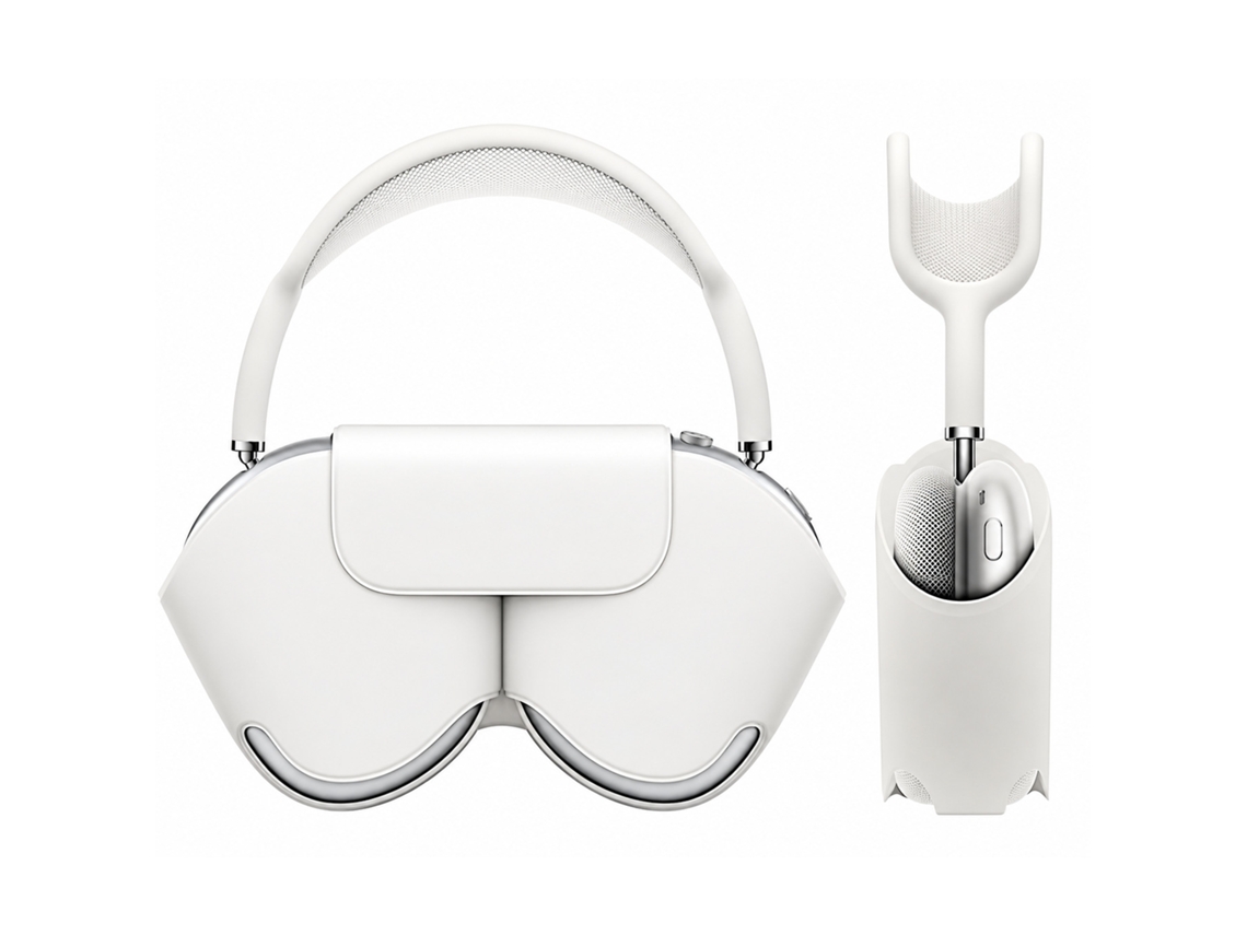 Estojo Protetor de Couro Magnético para Airpods Max 1/2, com Modo de Baixa Energia, Resistente a Arranhões e Choques, Ideal para Crianças STELASPLEN