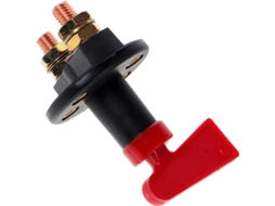 O interruptor de desconexão da bateria protege os circuitos elétricos.