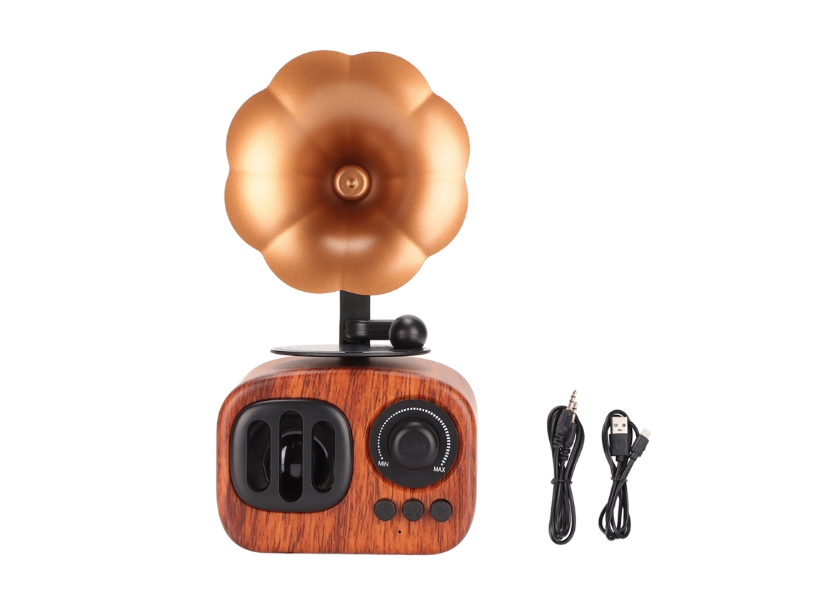 Caixa de Som Bluetooth Retro Vintage LAXISCREED