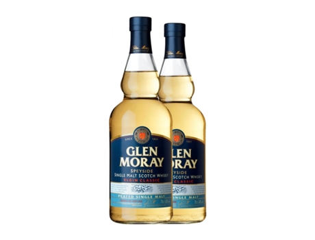Whisky Single Malt GLEN MORAY Peated (0.7 L - 2 Unidades)
