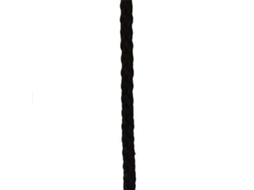 Corda de Poliéster 12 M Preto 4 Mmpoly Ropes