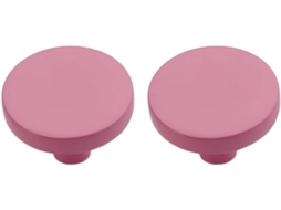Creatdiy 2 Peças Puxadores E Redondos De Liga Zinco Maciço Para Gavetas Cômoda, Armários, Gavetas De Cozinha, Puxadores