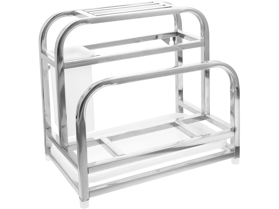 Suporte Para Utensílios E Tábua De Corte